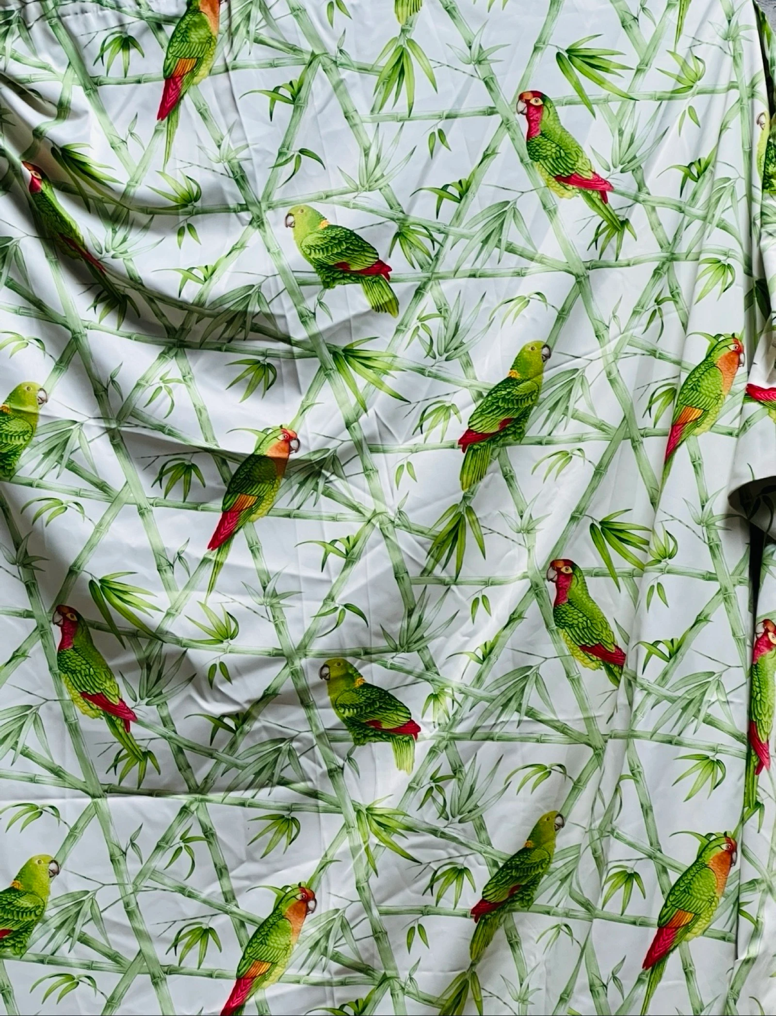 2 panels double curtains with exotic patterns – photo 3